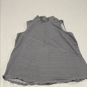 Tommy Bahama IslandZone Black and White Tank Top